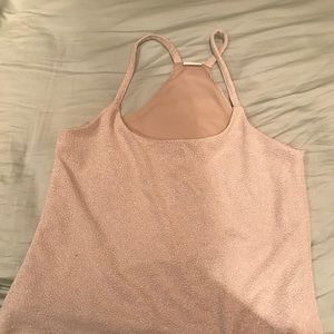 Gold glitter top